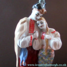 Load image into Gallery viewer, Large 1950s UKRAINIAN Porcelain Figurine (Kiev Pottery). Entitled the Lovers
