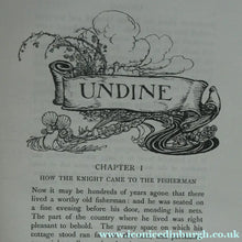 Load image into Gallery viewer, ARTHUR RACKHAM Illustrations. Rare Limited FIRST Edition (1909). SIGNED Copy of Undine

