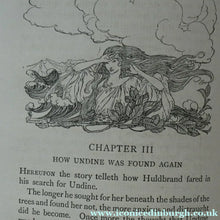 Load image into Gallery viewer, ARTHUR RACKHAM Illustrations. Rare Limited FIRST Edition (1909). SIGNED Copy of Undine
