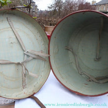 Load image into Gallery viewer, Pair of Antique 1920s Bentwood Wooden Large Hat Boxes
