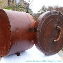 Load image into Gallery viewer, Pair of Antique 1920s Bentwood Wooden Large Hat Boxes
