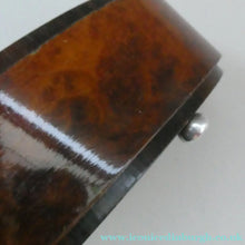 Load image into Gallery viewer, Unusual 1930s ART DECO Wooden Box with Hinged Lid. Metal Deer Sculpture on Lid (in the manner of Just Andersen)
