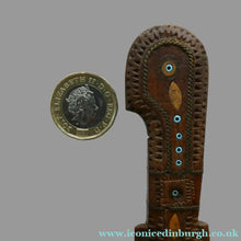Load image into Gallery viewer, Vintage South American Folk Art. Treen Letter Opener or Paper Knife in the form of a Parrot
