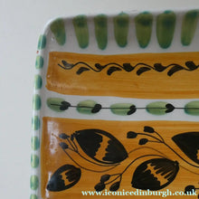 Load image into Gallery viewer, Unusual LARGE Vintage 1950s NORWEGIAN Hand Made Plate. Elle Potter
