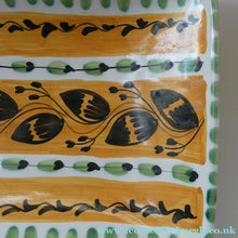 Load image into Gallery viewer, Unusual LARGE Vintage 1950s NORWEGIAN Hand Made Plate. Elle Potter
