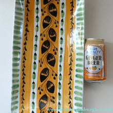 Load image into Gallery viewer, Unusual LARGE Vintage 1950s NORWEGIAN Hand Made Plate. Elle Potter
