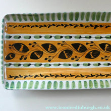 Load image into Gallery viewer, Unusual LARGE Vintage 1950s NORWEGIAN Hand-Painted Plate. Elle Pottery - European Ceramics
