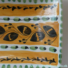 Load image into Gallery viewer, Unusual LARGE Vintage 1950s NORWEGIAN Hand Made Plate. Elle Potter
