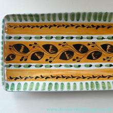 Load image into Gallery viewer, Unusual LARGE Vintage 1950s NORWEGIAN Hand-Painted Plate. Elle Pottery - European Ceramics

