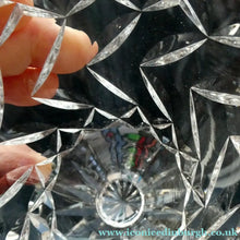 Load image into Gallery viewer, Unusual Vintage SET OF SIX Fine Lead Crystal Large JUICE GLASSES, possibly Webb Corbett
