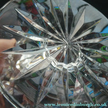 Load image into Gallery viewer, Unusual Vintage SET OF SIX Fine Lead Crystal Large JUICE GLASSES, possibly Webb Corbett
