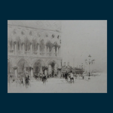 Load image into Gallery viewer, SCOTTISH ART. William Walcot (1874 - 1943). Etching of St Mark's Square, Venice. Signed
