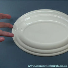 Load image into Gallery viewer, 1970's AQUARIUS Oval Plate. WASHINGTON POTTERY. Quirky Green Fish
