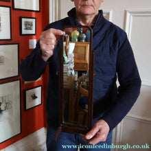 Load image into Gallery viewer, Fine Edwardian Miniature Table-Top Size Mahogany Swivel  or Tilting Cheval Mirror. Excellent Condition
