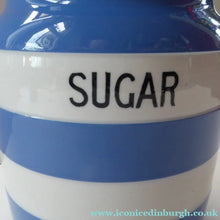 Load image into Gallery viewer, 1930s Cornishware Storage Jar: Sugar
