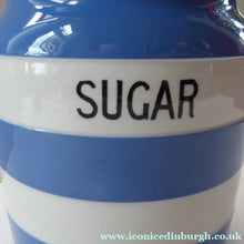 Load image into Gallery viewer, 1930s Cornishware Storage Jar: Sugar
