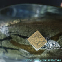 Load image into Gallery viewer, VERY LARGE 1990s Isle of Wight Studio ‘Azurene’ Fish Vase with Original Label (Timothy Harris; c 2009)

