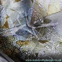 Load image into Gallery viewer, VERY LARGE 1990s Isle of Wight Studio ‘Azurene’ Fish Vase with Original Label (Timothy Harris; c 2009)

