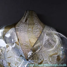 Load image into Gallery viewer, VERY LARGE 1990s Isle of Wight Studio ‘Azurene’ Fish Vase with Original Label (Timothy Harris; c 2009)

