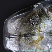 Load image into Gallery viewer, VERY LARGE 1990s Isle of Wight Studio ‘Azurene’ Fish Vase with Original Label (Timothy Harris; c 2009)

