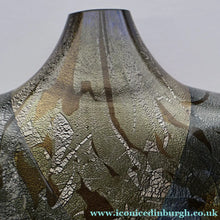 Load image into Gallery viewer, VERY LARGE 1990s Isle of Wight Studio ‘Azurene’ Fish Vase with Original Label (Timothy Harris; c 2009)

