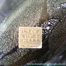Load image into Gallery viewer, VERY LARGE 1990s Isle of Wight Studio ‘Azurene’ Fish Vase with Original Label (Timothy Harris; c 2009)

