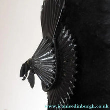 Load image into Gallery viewer, VERY LARGE Genuine Victorian Antique Top Hat. Size 7 1/4+ RARE Coachman's Rosette
