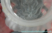 Load image into Gallery viewer, VERY LARGE Vintage 1930s Satin Glass ART DECO Light Shade in the Form of a Flaming Torch.
