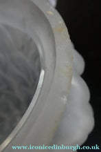 Load image into Gallery viewer, VERY LARGE Vintage 1930s Satin Glass ART DECO Light Shade in the Form of a Flaming Torch.
