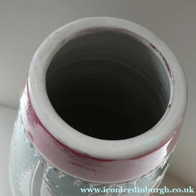 Load image into Gallery viewer, VERY LARGE Vintage 1950s / 60s NORWEGIAN Vase with Deer Decoration by Elle Pottery
