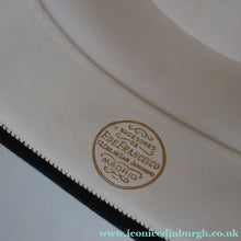 Load image into Gallery viewer, VERY LARGE Vintage TOP HAT / DRESSAGE HAT by “F. DE FRANCISCO, MADRID “.  Good Condition
