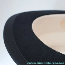 Load image into Gallery viewer, VERY LARGE Vintage TOP HAT / DRESSAGE HAT by “F. DE FRANCISCO, MADRID “.  Good Condition
