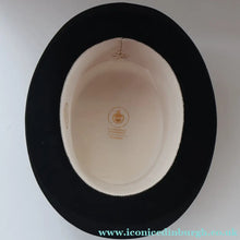 Load image into Gallery viewer, VERY LARGE Vintage TOP HAT / DRESSAGE HAT by “F. DE FRANCISCO, MADRID “.  Good Condition
