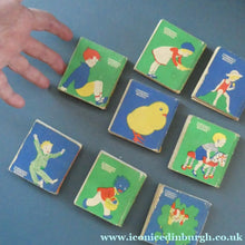 Load image into Gallery viewer, Rare 1930s TIPPENNY TUPPENCE Miniature Children's Books. EIGHT VOLUMES
