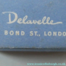 Load image into Gallery viewer, Very Rare 1930s Delavelle Blue Orchid Perfume Bottle in Novelty Guitar Case
