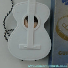 Load image into Gallery viewer, Very Rare 1930s Delavelle Blue Orchid Perfume Bottle in Novelty Guitar Case
