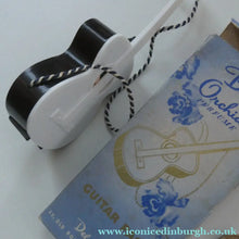 Load image into Gallery viewer, Very Rare 1930s Delavelle Blue Orchid Perfume Bottle in Novelty Guitar Case
