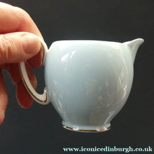 Load image into Gallery viewer, 1950s BONE CHINA Tea Set by ROYAL STAFFORDSHIRE. Vogue Pattern on Merlin Ware
