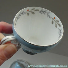 Load image into Gallery viewer, 1950s BONE CHINA Tea Set by ROYAL STAFFORDSHIRE. Vogue Pattern on Merlin Ware
