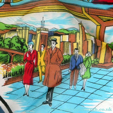 Load image into Gallery viewer, Very Rare 1962 World's Fair SEATTLE WASHINGTON Square Silk Scarf. Good Condition
