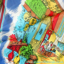 Load image into Gallery viewer, Very Rare 1962 World's Fair SEATTLE WASHINGTON Square Silk Scarf. Good Condition

