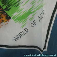 Load image into Gallery viewer, Very Rare 1962 World's Fair SEATTLE WASHINGTON Square Silk Scarf. Good Condition
