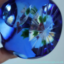 Load image into Gallery viewer, Very Rare. 1990 SCOTTISH Limited Edition of Only 90. Caithness Glass Paperweight: ROYAL BIRTHDAY BOUQUET by Allan Scott
