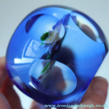 Load image into Gallery viewer, Very Rare. 1990 SCOTTISH Limited Edition of Only 90. Caithness Glass Paperweight: ROYAL BIRTHDAY BOUQUET by Allan Scott

