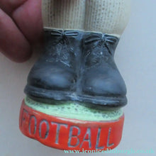 Load image into Gallery viewer, Very Rare Antique Bisque Porcelain SKINNY or Elongated Figurine by Schafer &amp; Vater: FOOTBALLER - Schafer &amp; Vater
