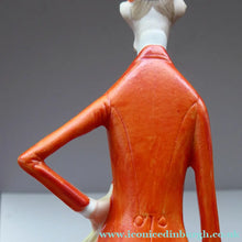 Load image into Gallery viewer, Very Rare Antique Bisque Porcelain SKINNY or Elongated Figurine by Schafer &amp; Vater: FOX HUNTER
