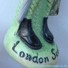 Load image into Gallery viewer, Very Rare Antique Bisque Porcelain SKINNY or Elongated  Figurine by Schafer &amp; Vater: LONDON SCOTTISH
