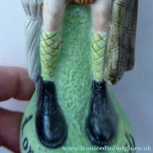 Load image into Gallery viewer, Very Rare Antique Bisque Porcelain SKINNY or Elongated  Figurine by Schafer &amp; Vater: LONDON SCOTTISH
