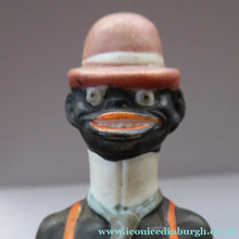 Load image into Gallery viewer, VERY Rare Antique Bisque Porcelain SKINNY or Elongated Figurine by Schafer &amp; Vater: MR ADAM 1 
