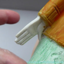Load image into Gallery viewer, Very Rare Antique Bisque Porcelain SKINNY or Elongated Figurine by Schafer &amp; Vater: MR MCNAB (Scotsman In Mini Kilt) 
